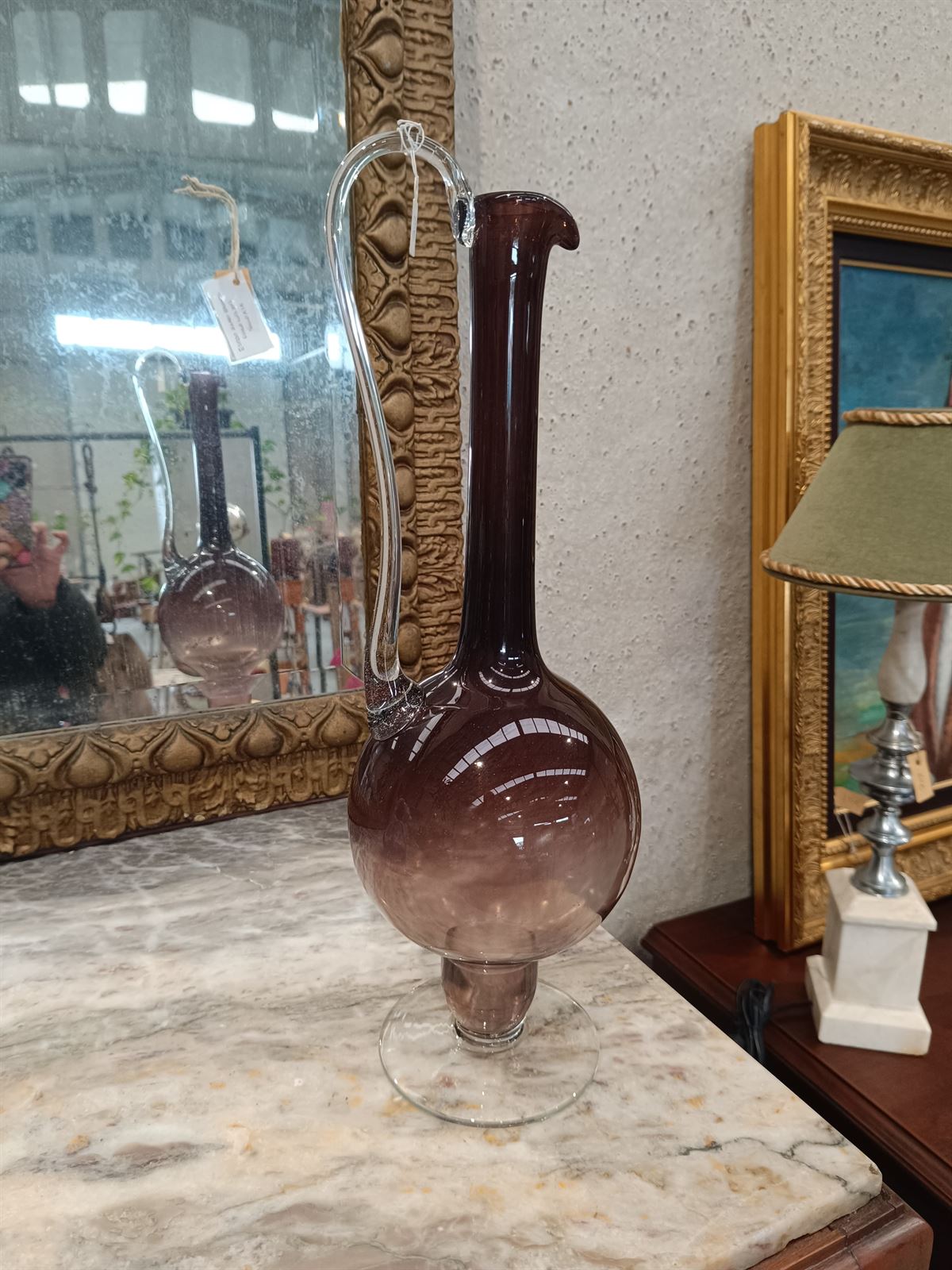 Jarra cristal vidrio de Murano - Imagen 7