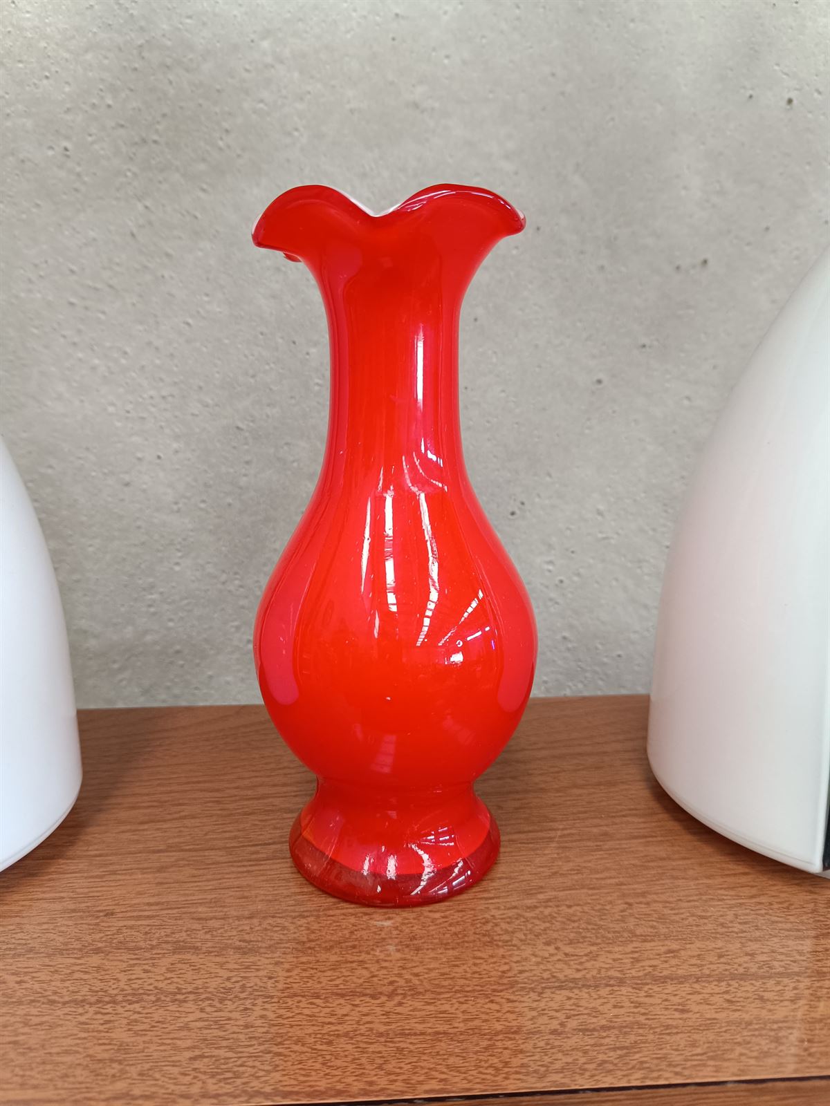 Jarrón cristal soplado años 70 - Imagen 6