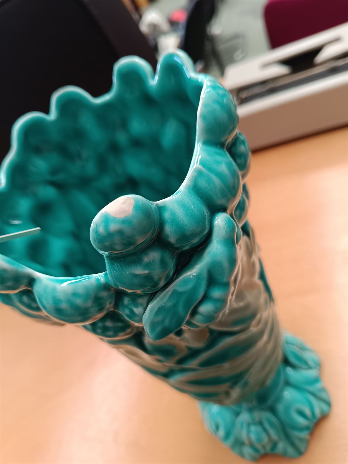 Jarrón de abejas cerámica Manises - Imagen 5