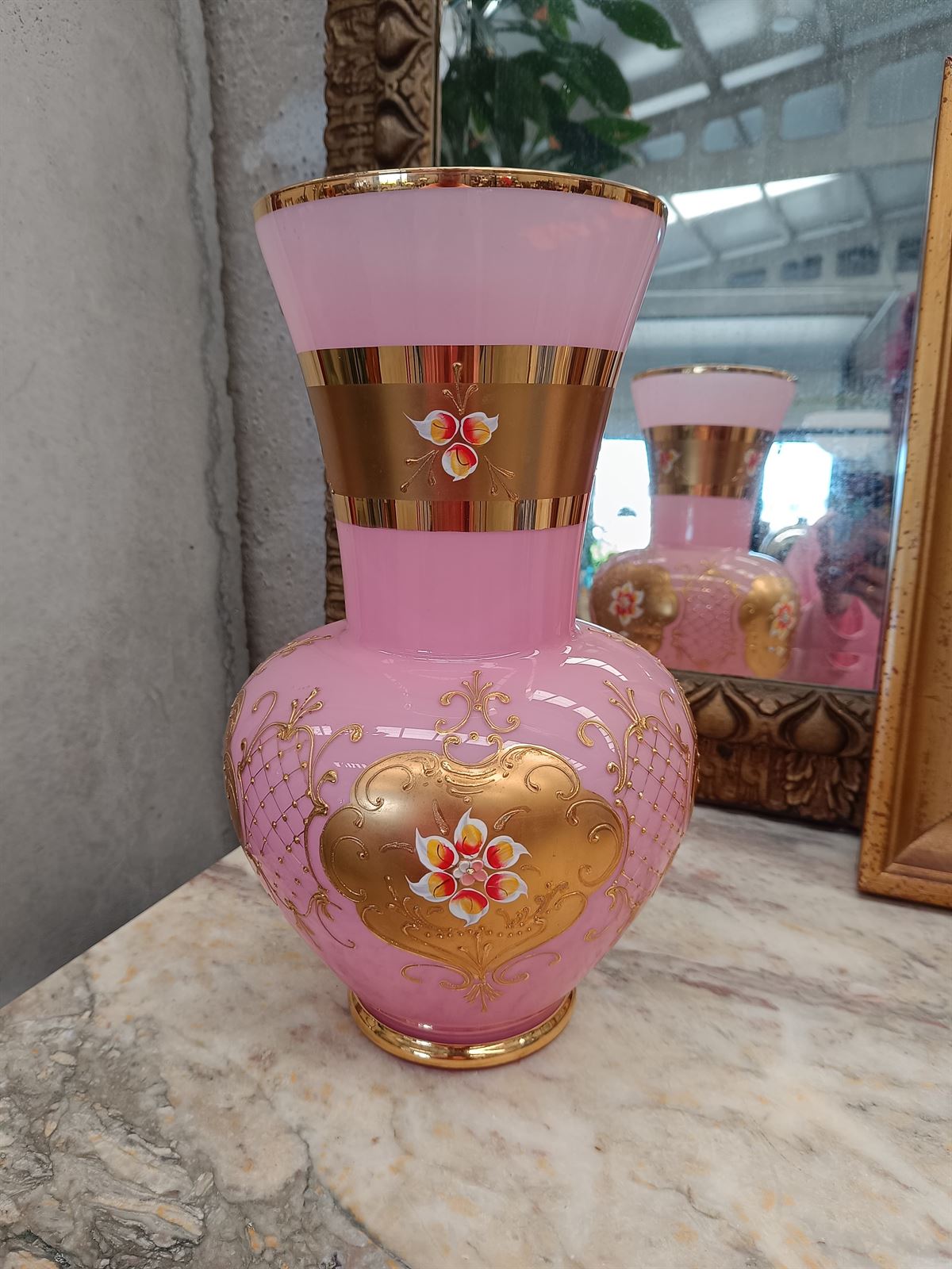 Jarrón en cristal de bohemia - Imagen 1