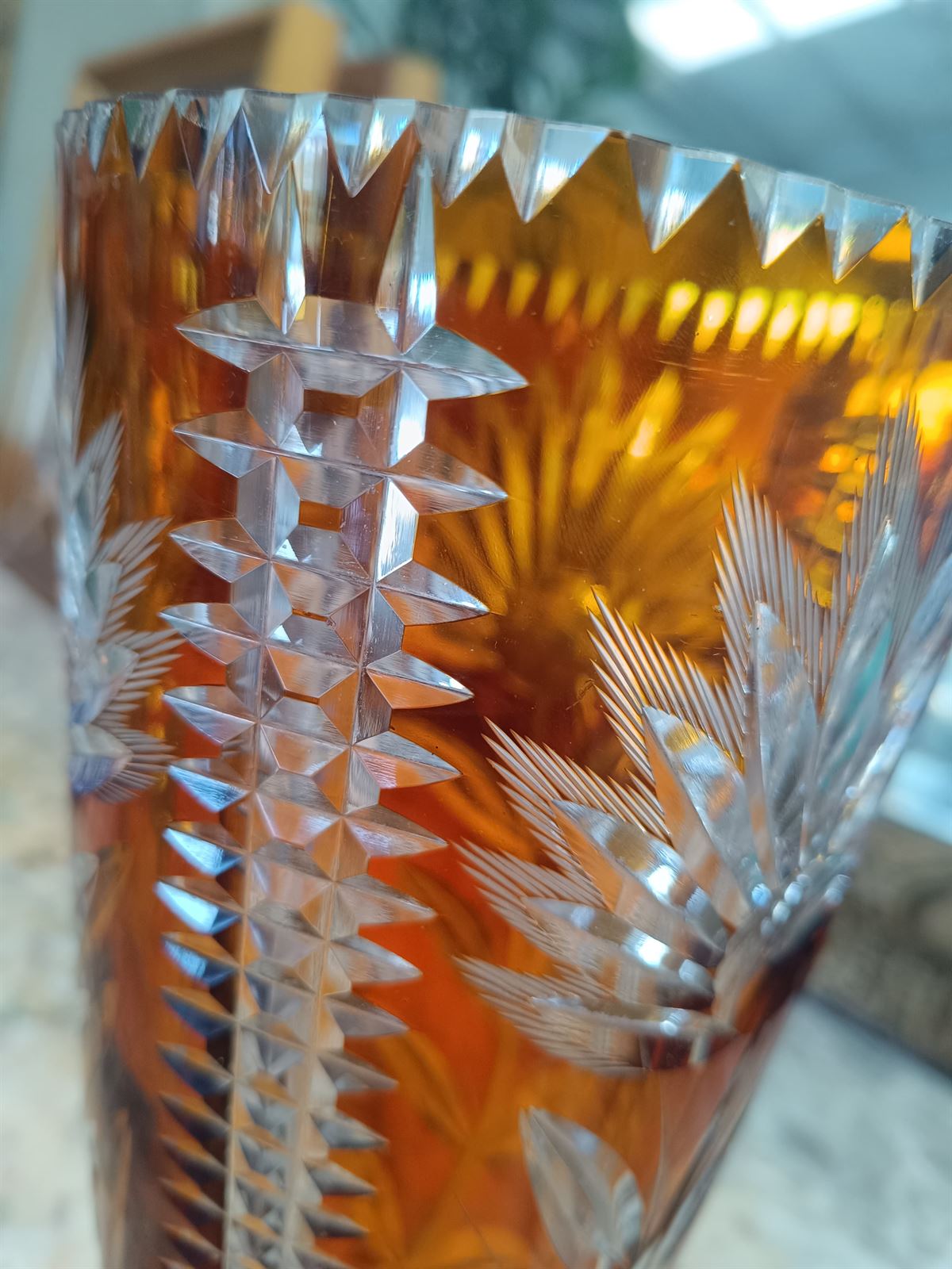 Jarrón florero de cristal de roca - Imagen 8