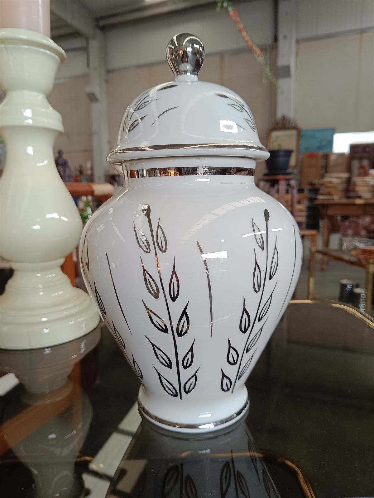 Jarrón tíbor de pajaritos - Imagen 5