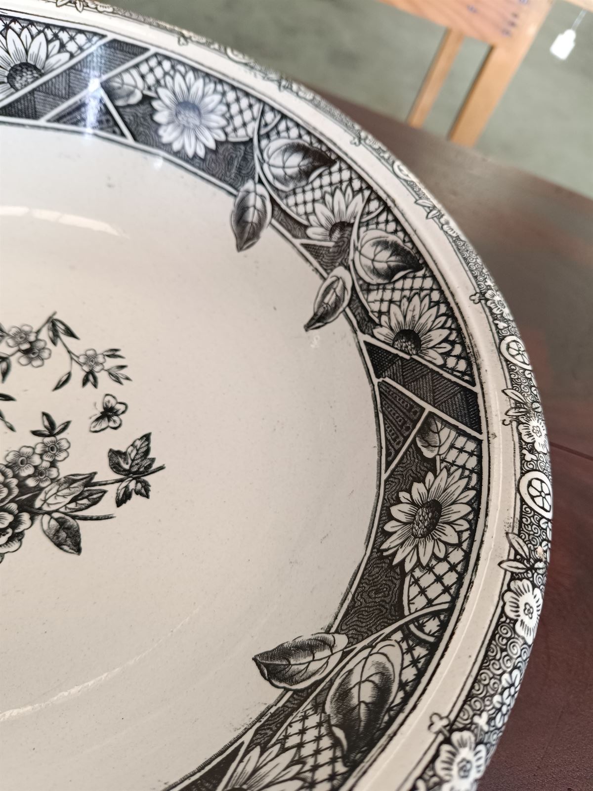 Jofaina bandeja Mariano Pola S.XIX - Imagen 6