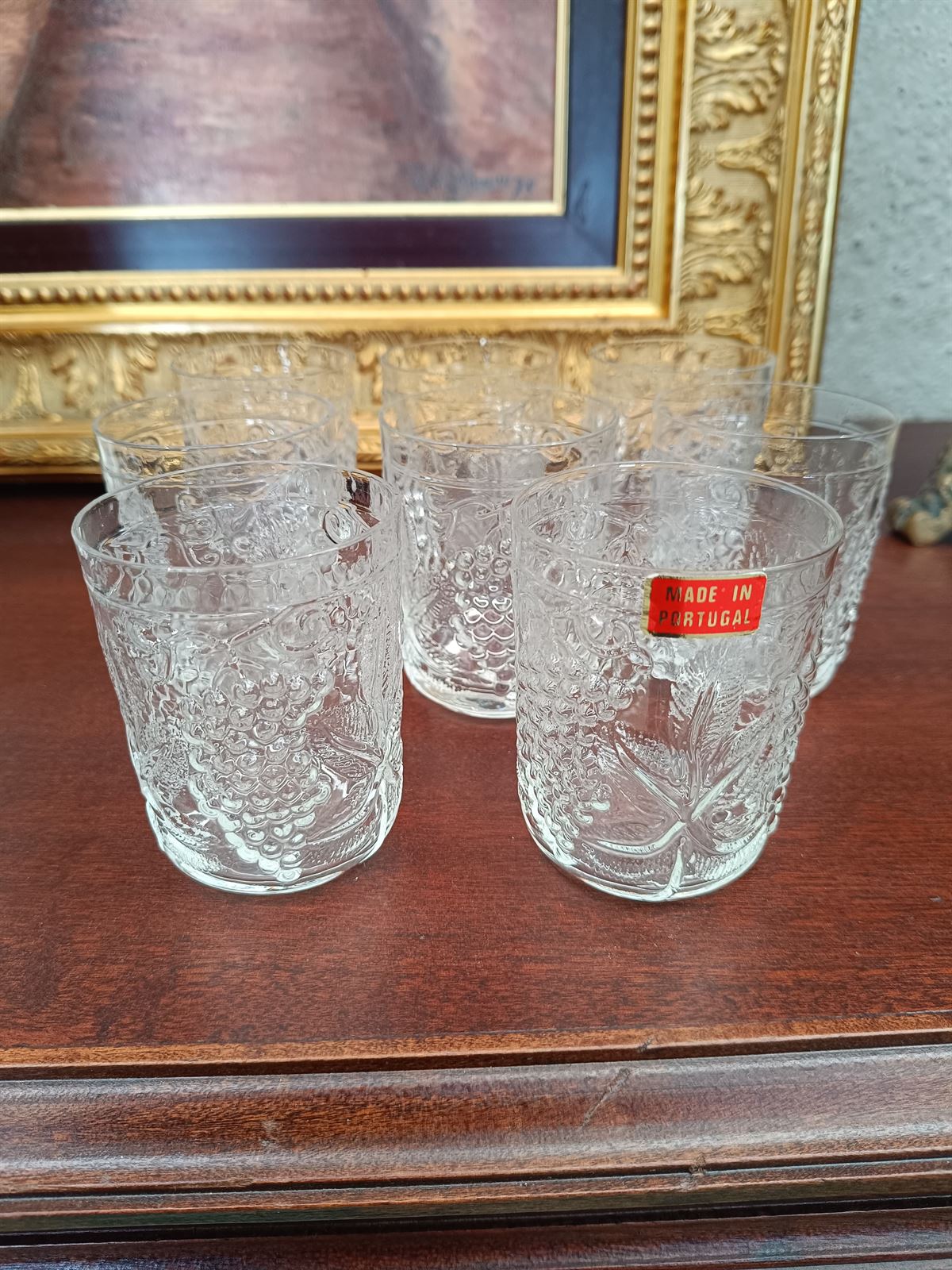 Juego 8 vasos de cristal - Imagen 2