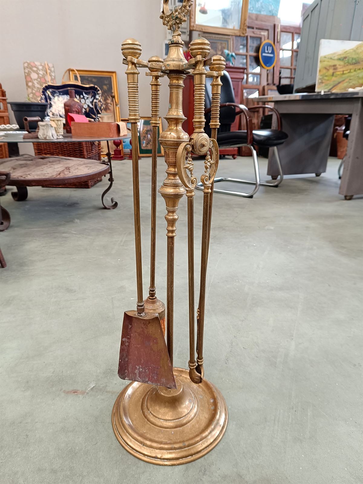 Juego accesorios de chimenea - Imagen 5