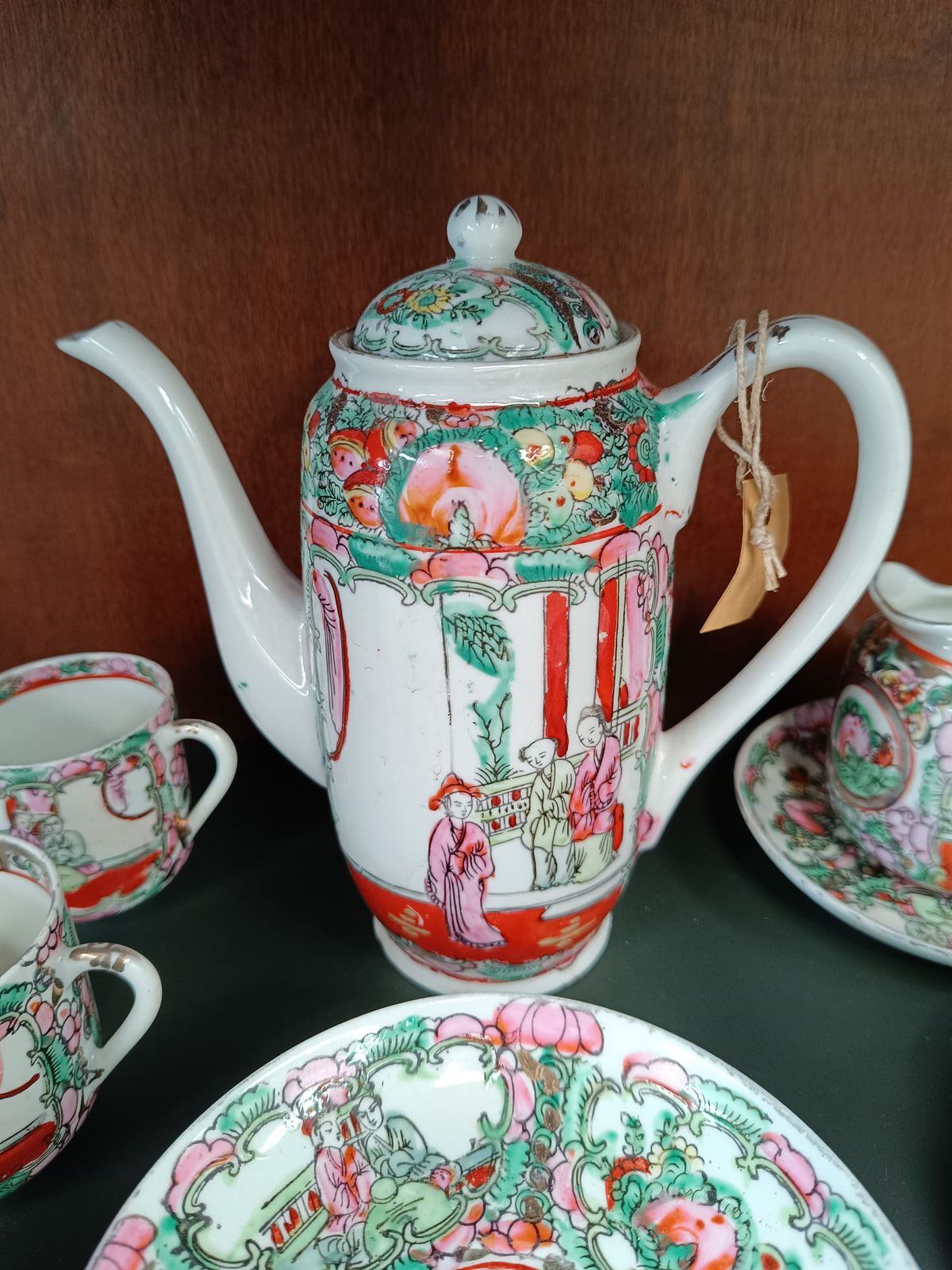 Juego café Macao de porcelana - Imagen 3