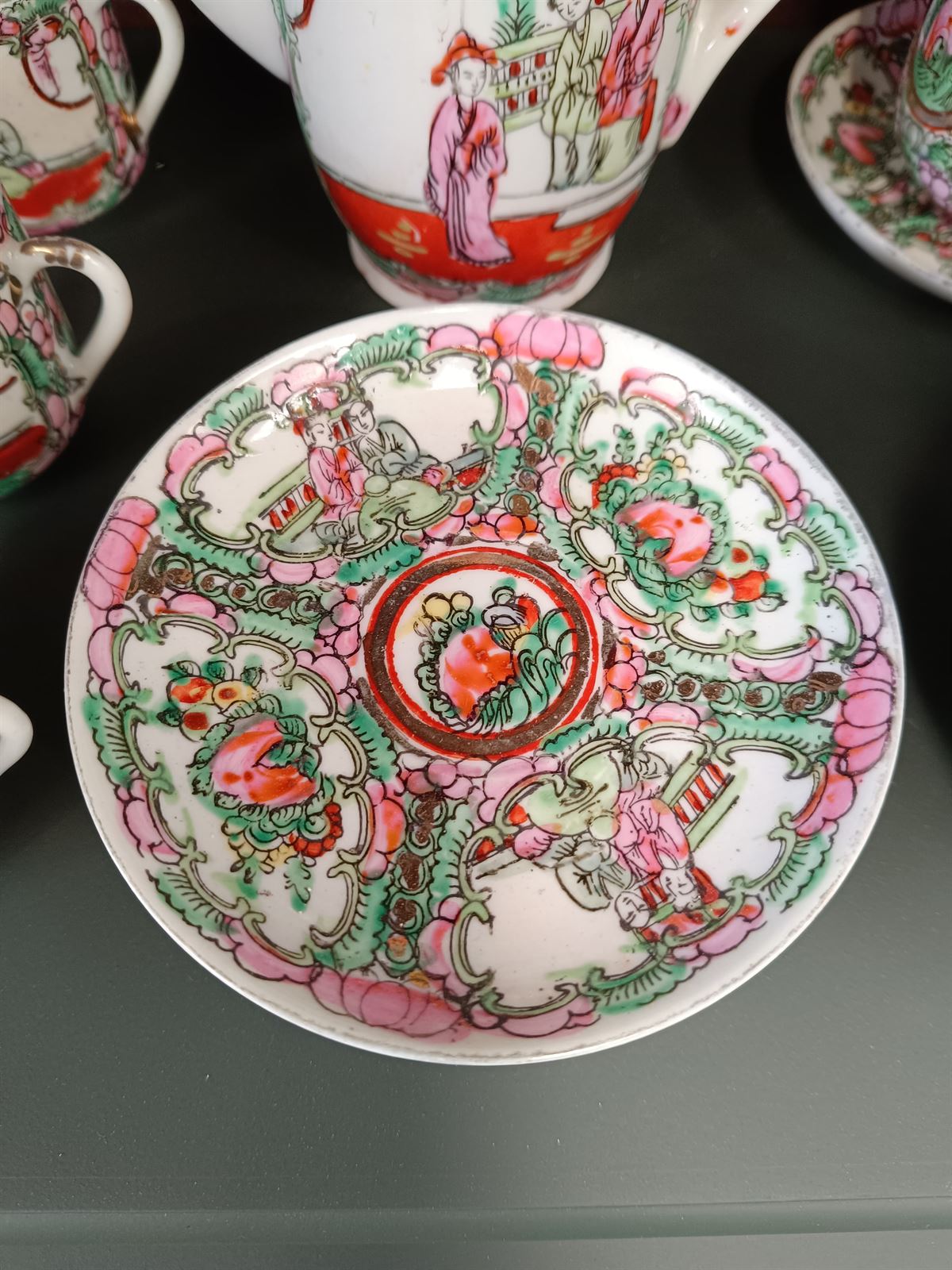 Juego café Macao de porcelana - Imagen 4