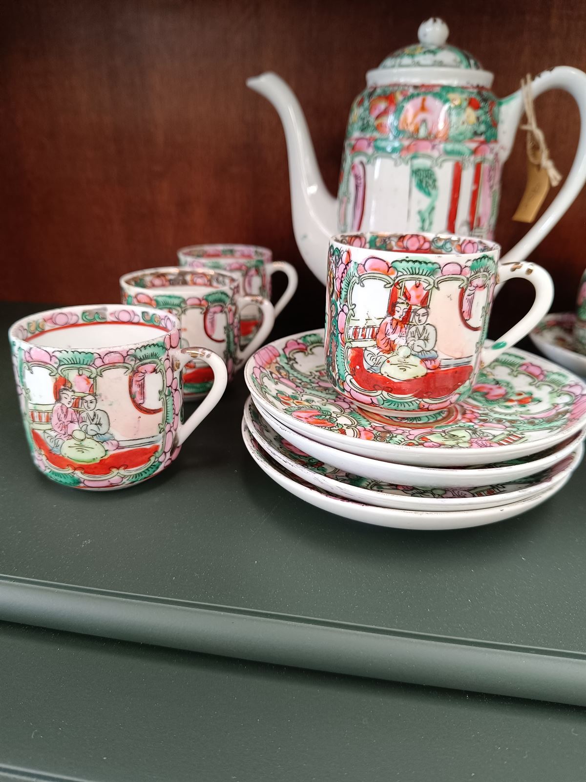 Juego café Macao de porcelana - Imagen 6
