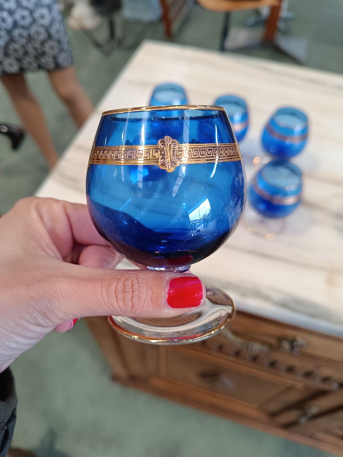 Juego copas azules Finelsa - Imagen 4