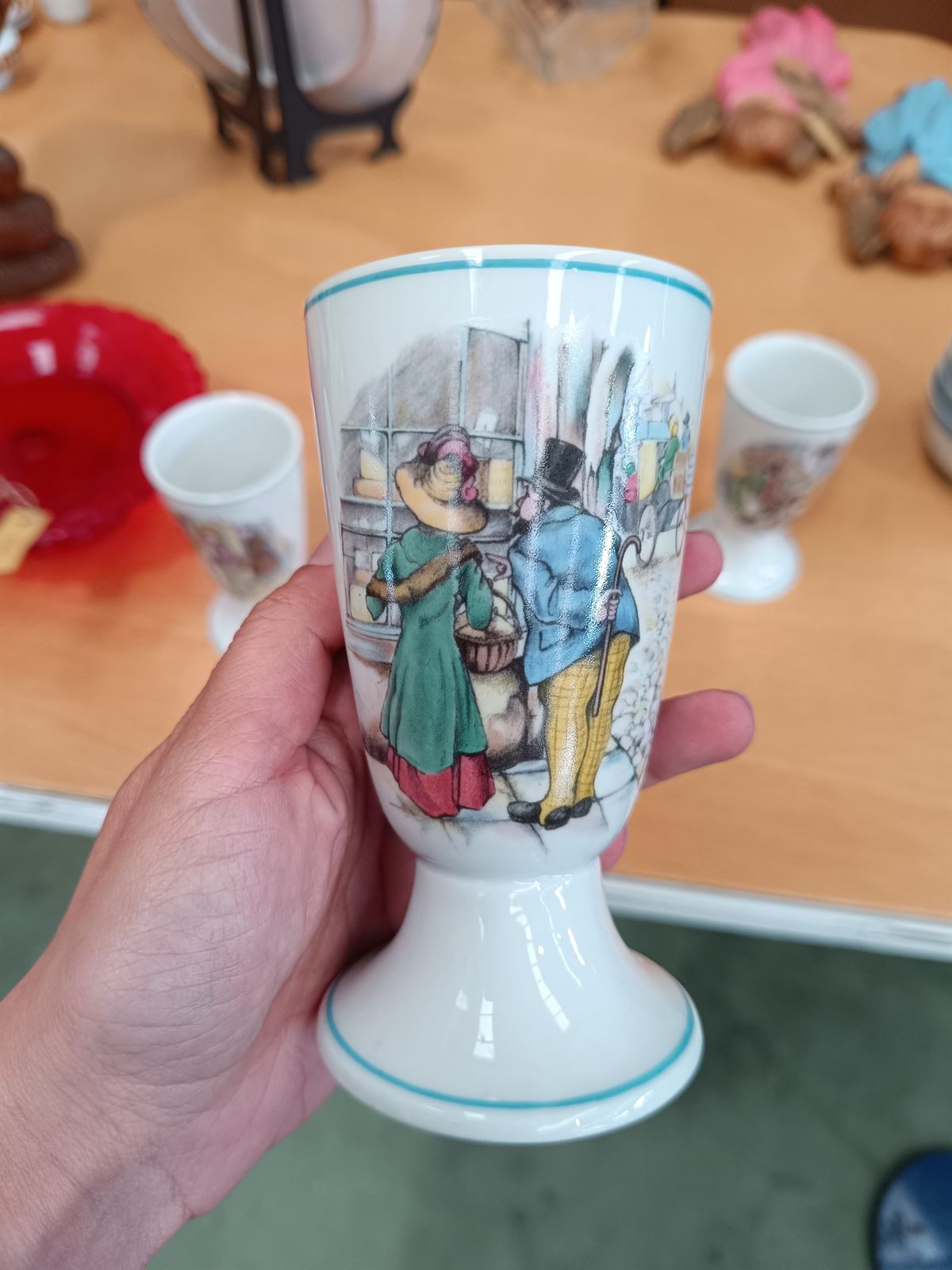 Juego copas cerámica - Imagen 3