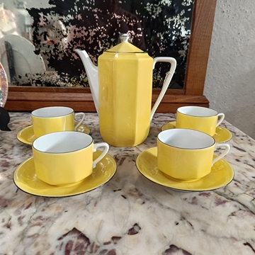 Juego de café Art Deco de porcelana - Imagen 1