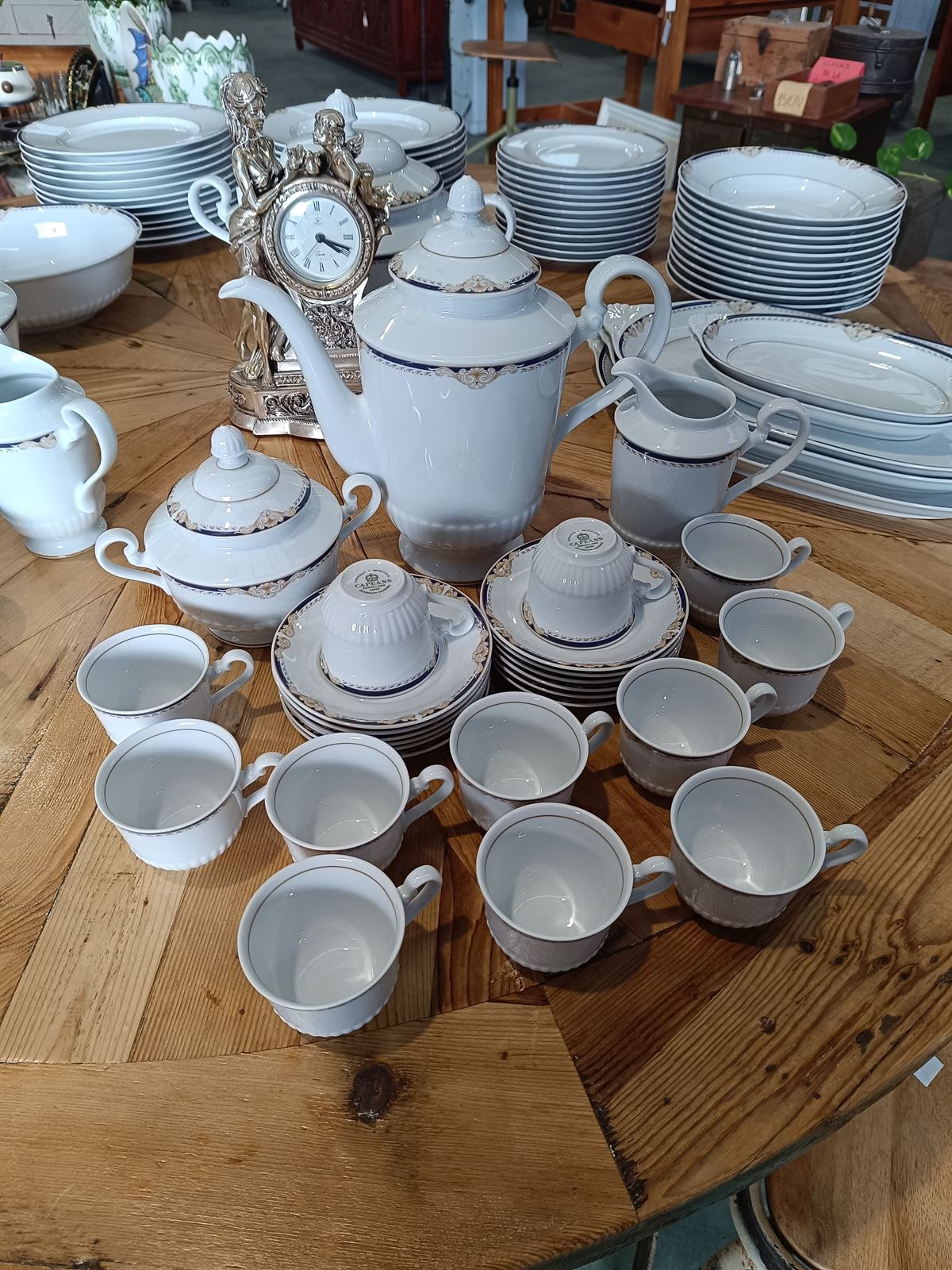 Juego de café porcelana Capeans - Imagen 1