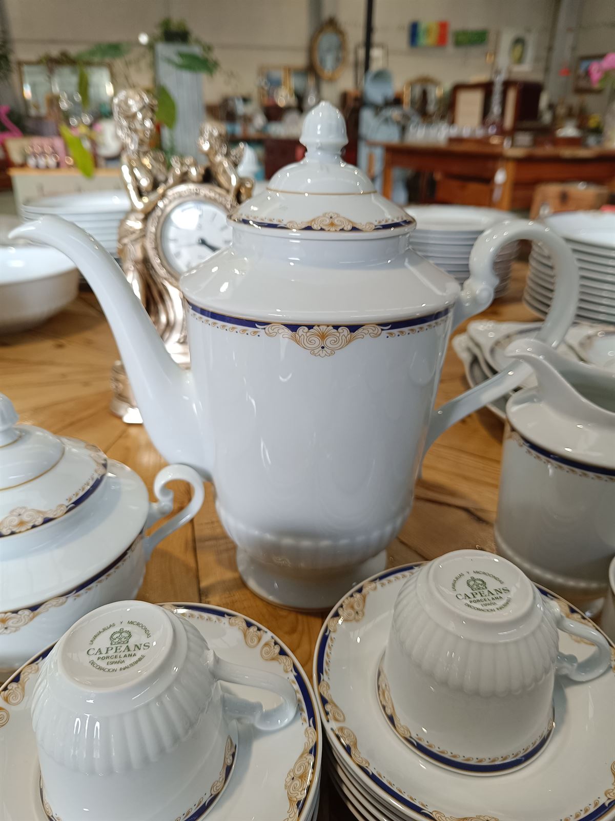 Juego de café porcelana Capeans - Imagen 2