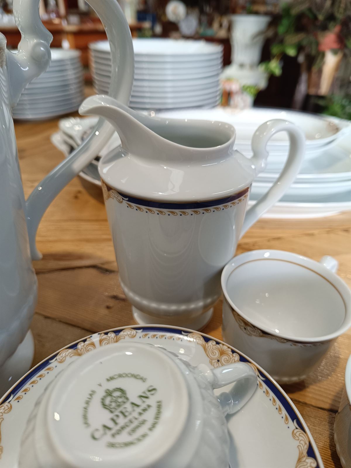 Juego de café porcelana Capeans - Imagen 4