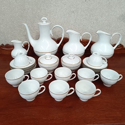 Juego de café porcelana Irabia - Imagen 1