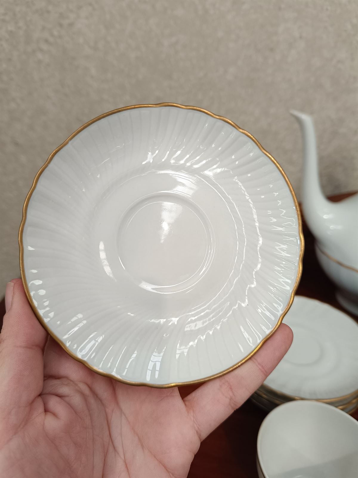 Juego de café porcelana Irabia - Imagen 4