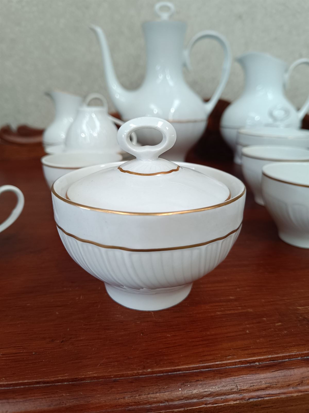 Juego de café porcelana Irabia - Imagen 6