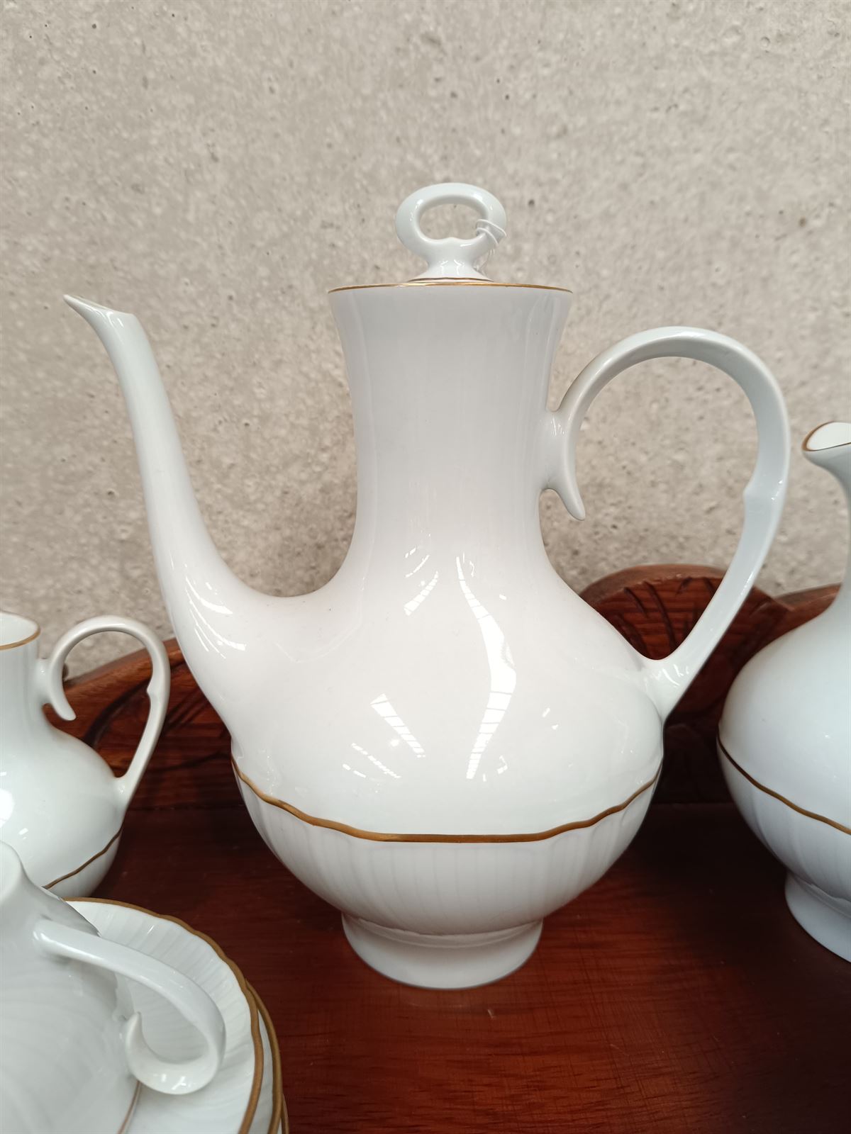 Juego de café porcelana Irabia - Imagen 7