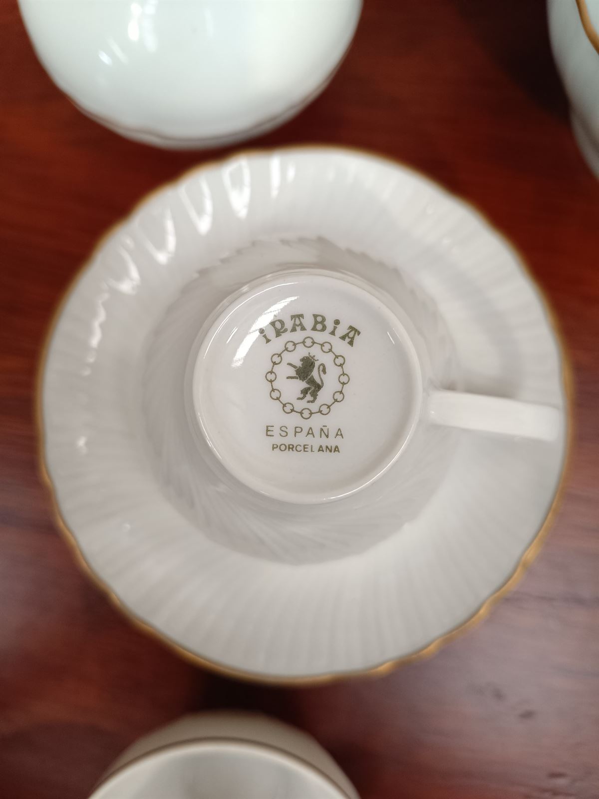 Juego de café porcelana Irabia - Imagen 8