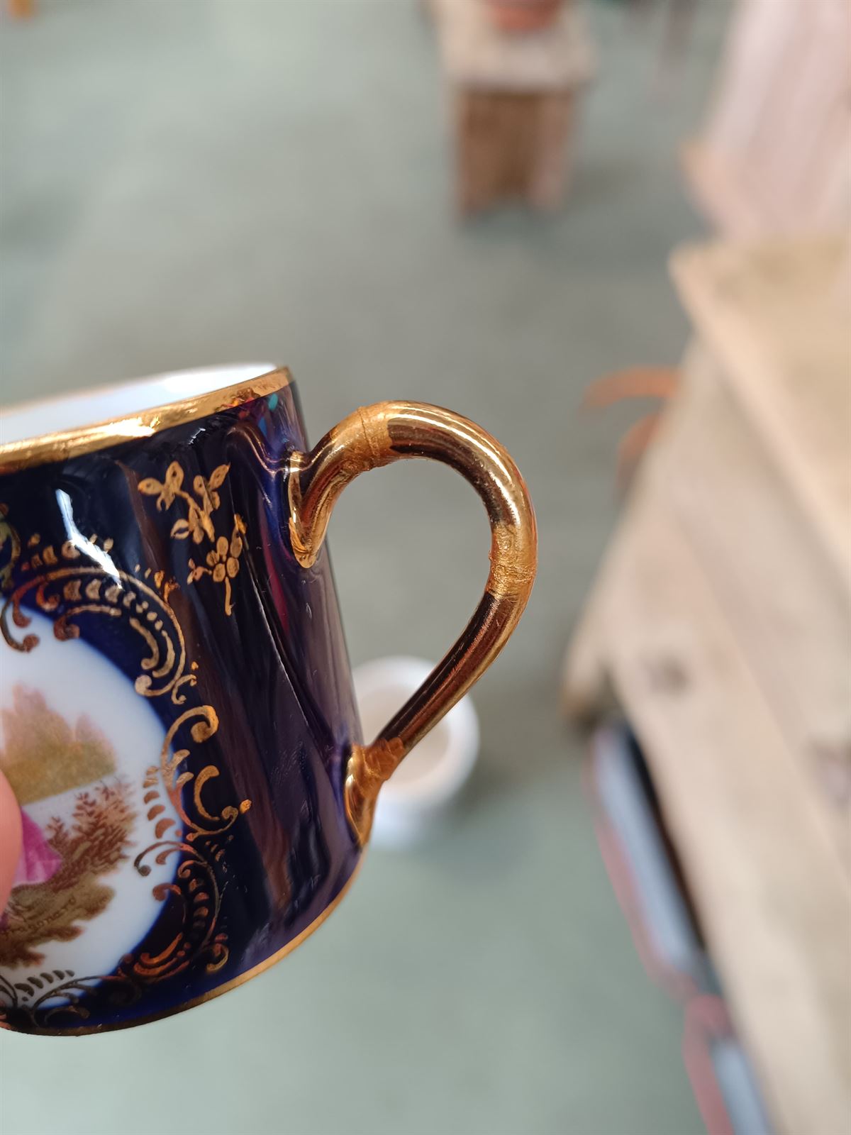 Juego de café porcelana Limoges - Imagen 7