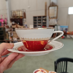 Juego de café/té porcelana Santa Clara - Imagen 2