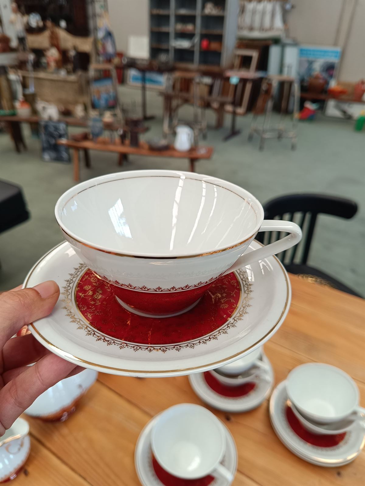 Juego de café/té porcelana Santa Clara - Imagen 3