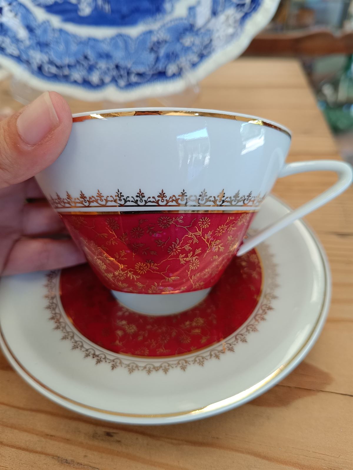 Juego de café/té porcelana Santa Clara - Imagen 5