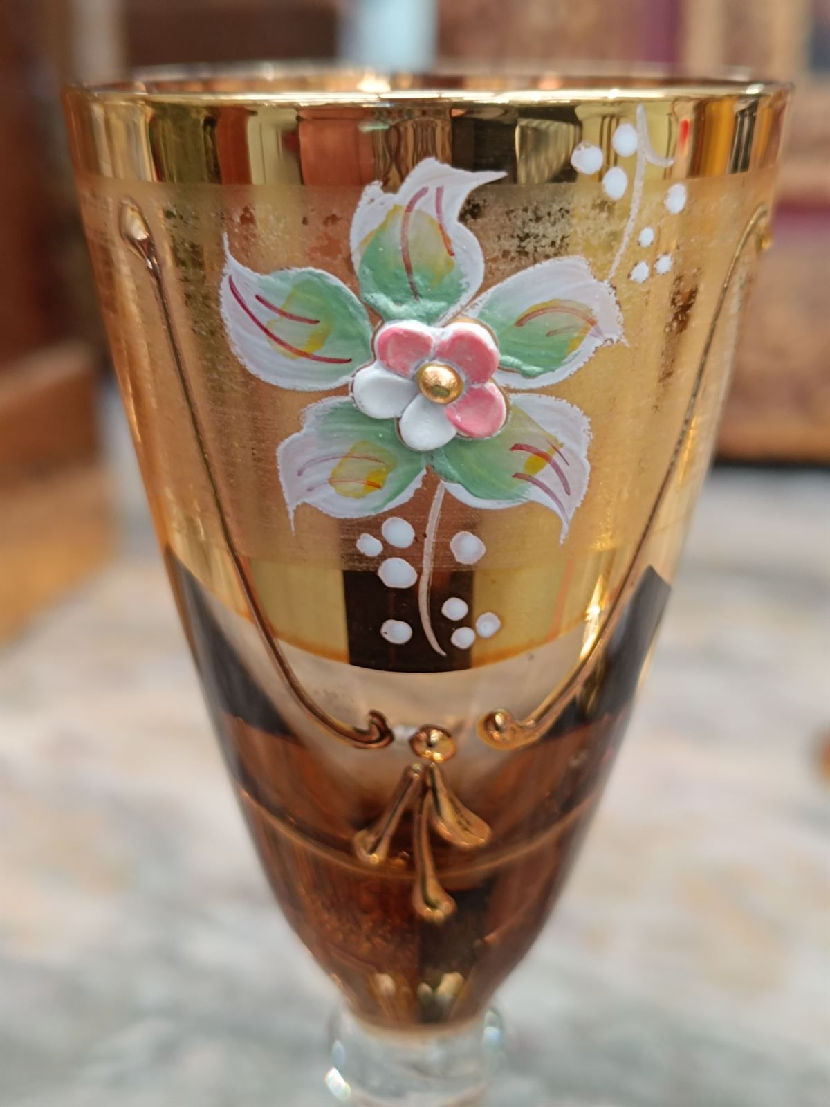 Juego de copas cristal de Bohemia - Imagen 4