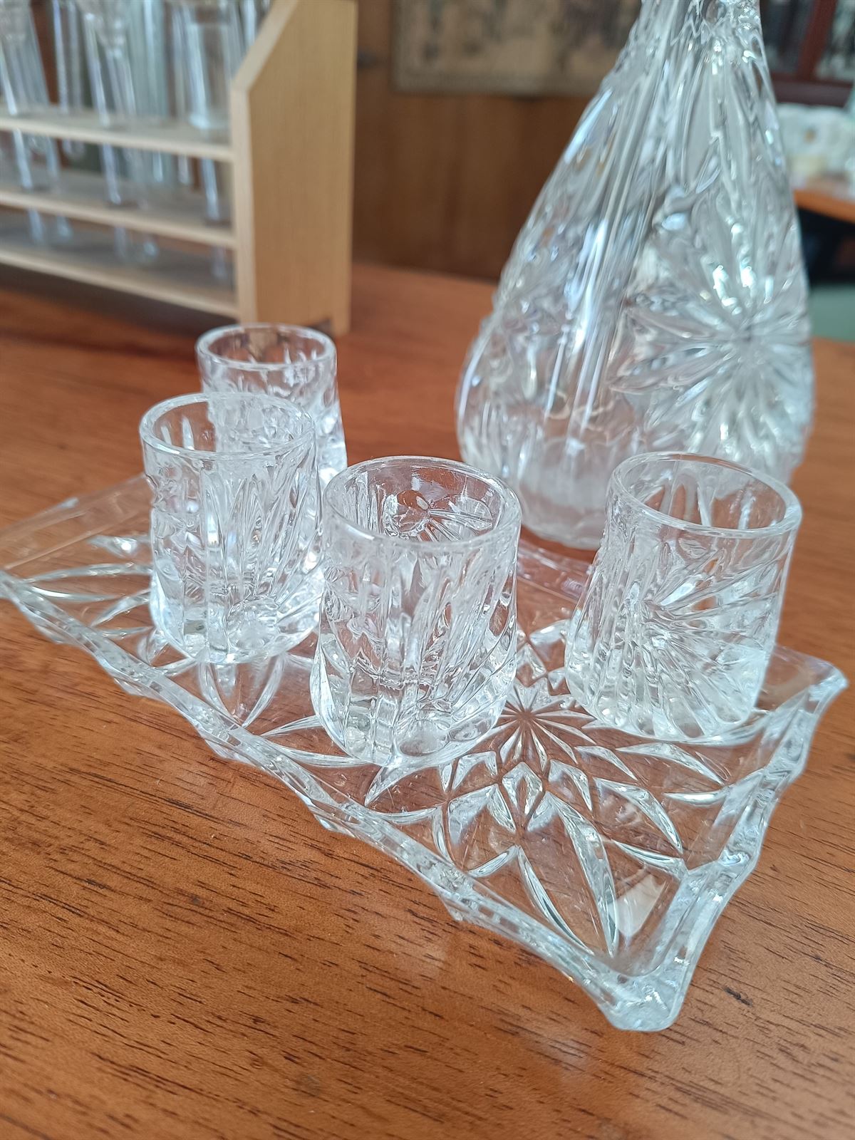 Juego de licor de cristal - Imagen 4