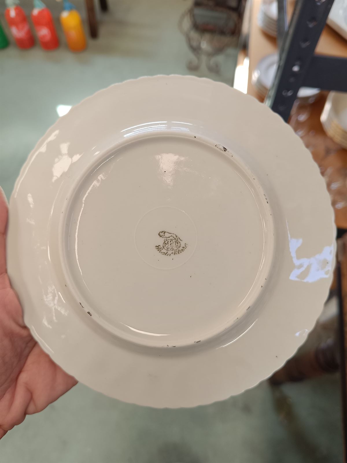 Juego de merienda porcelana Santa Clara - Imagen 8