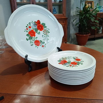 Juego de platos de merienda France - Imagen 1