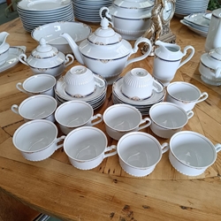 Juego de té porcelana Capeans - Imagen 1