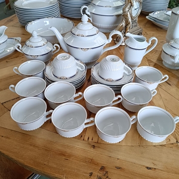 Juego de té porcelana Capeans - Imagen 1