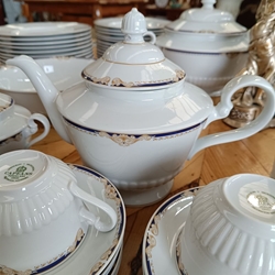 Juego de té porcelana Capeans - Imagen 2