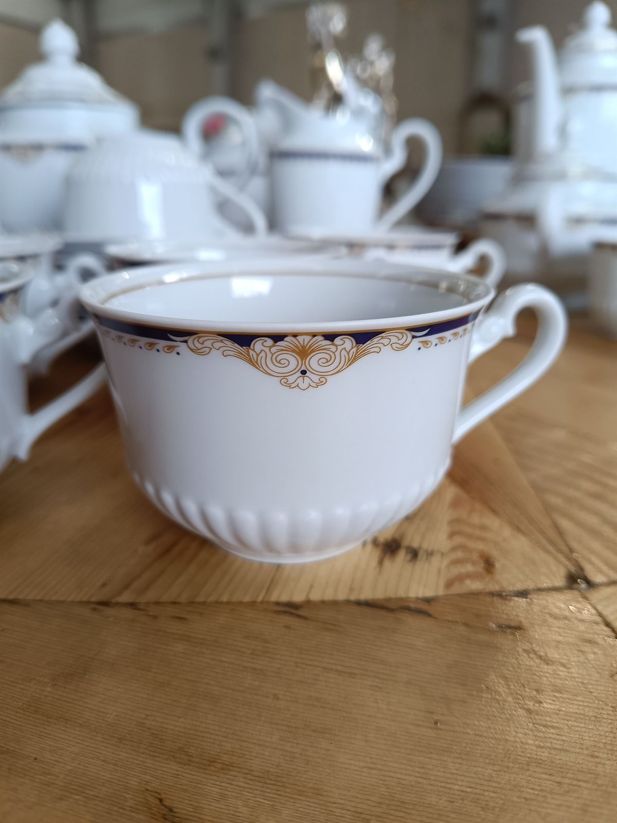 Juego de té porcelana Capeans - Imagen 5