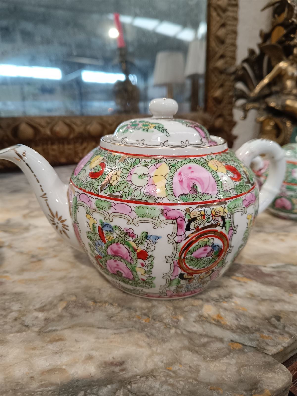 Juego de tetera y azucarero de Macao - Imagen 4