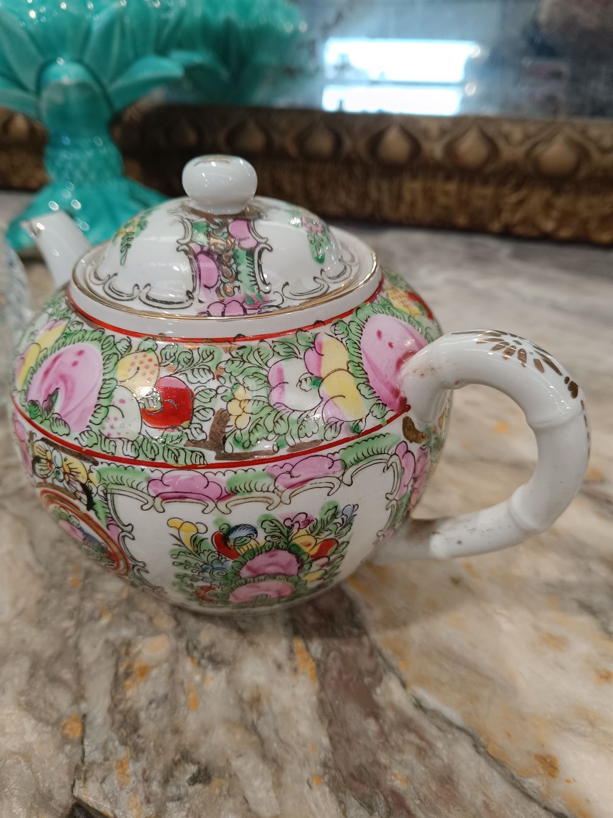 Juego de tetera y azucarero de Macao - Imagen 5