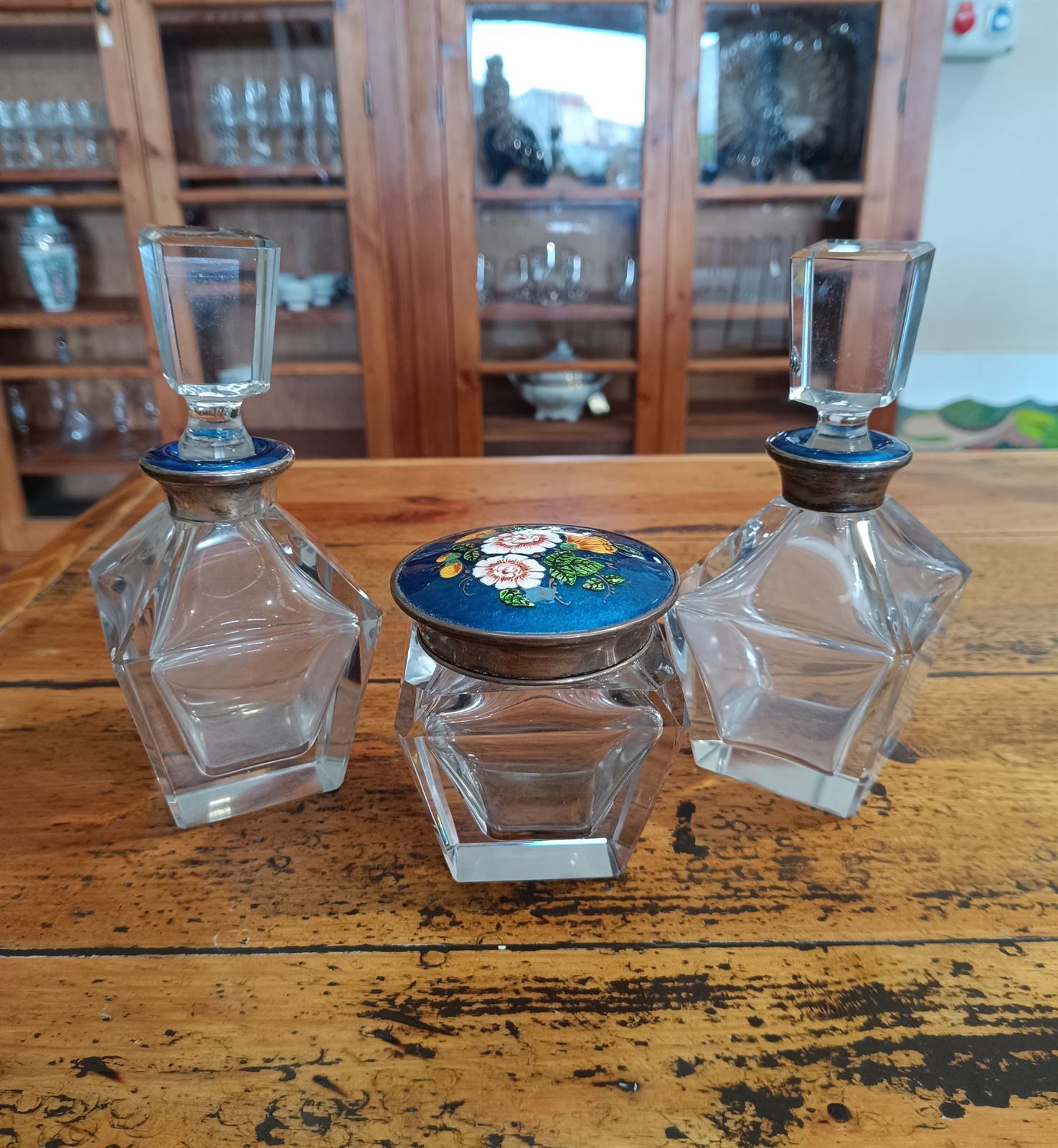 Juego de tocador años 50 - Imagen 1