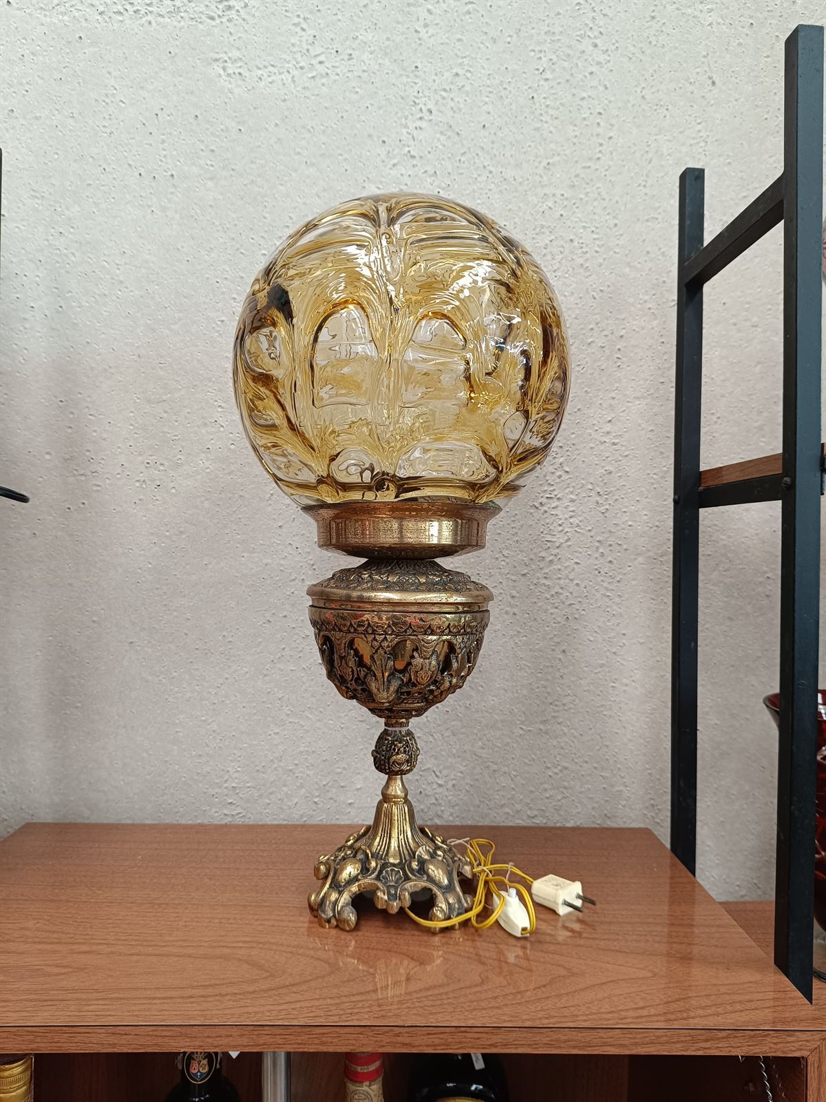 Lámpara de mesa Doria Leuchten 70's - Imagen 2