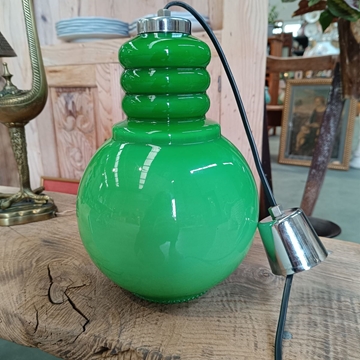 Lámpara opalina verde pop - Imagen 1