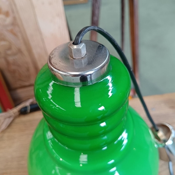 Lámpara opalina verde pop - Imagen 2