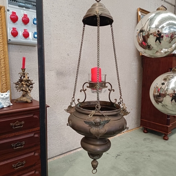 Lámpara votiva antigua - Imagen 1