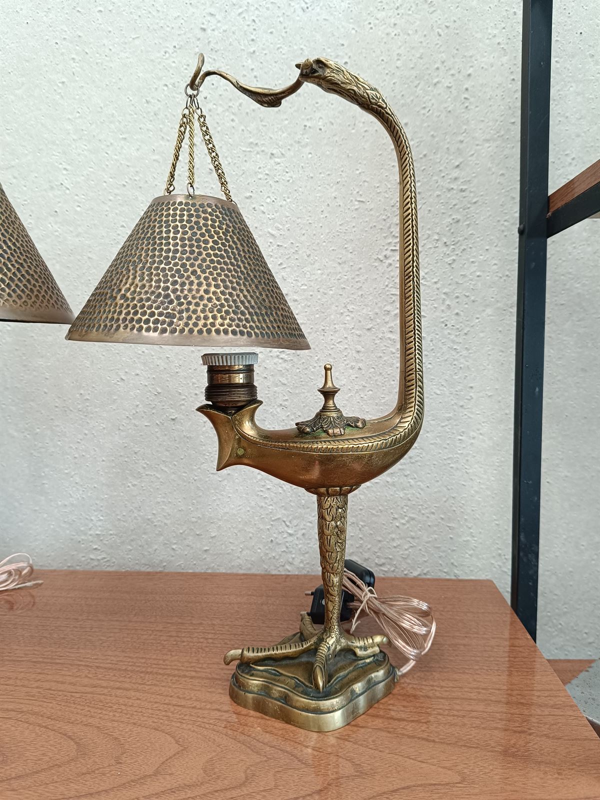 Lámparas de bronce francesas - Imagen 2