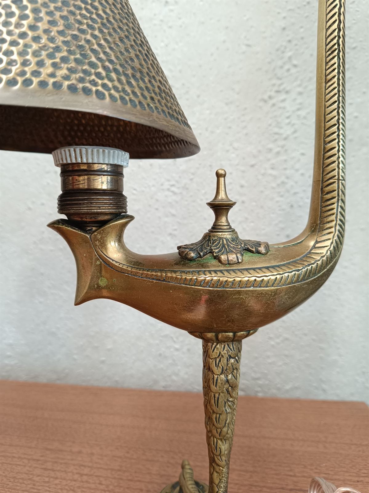 Lámparas de bronce francesas - Imagen 3