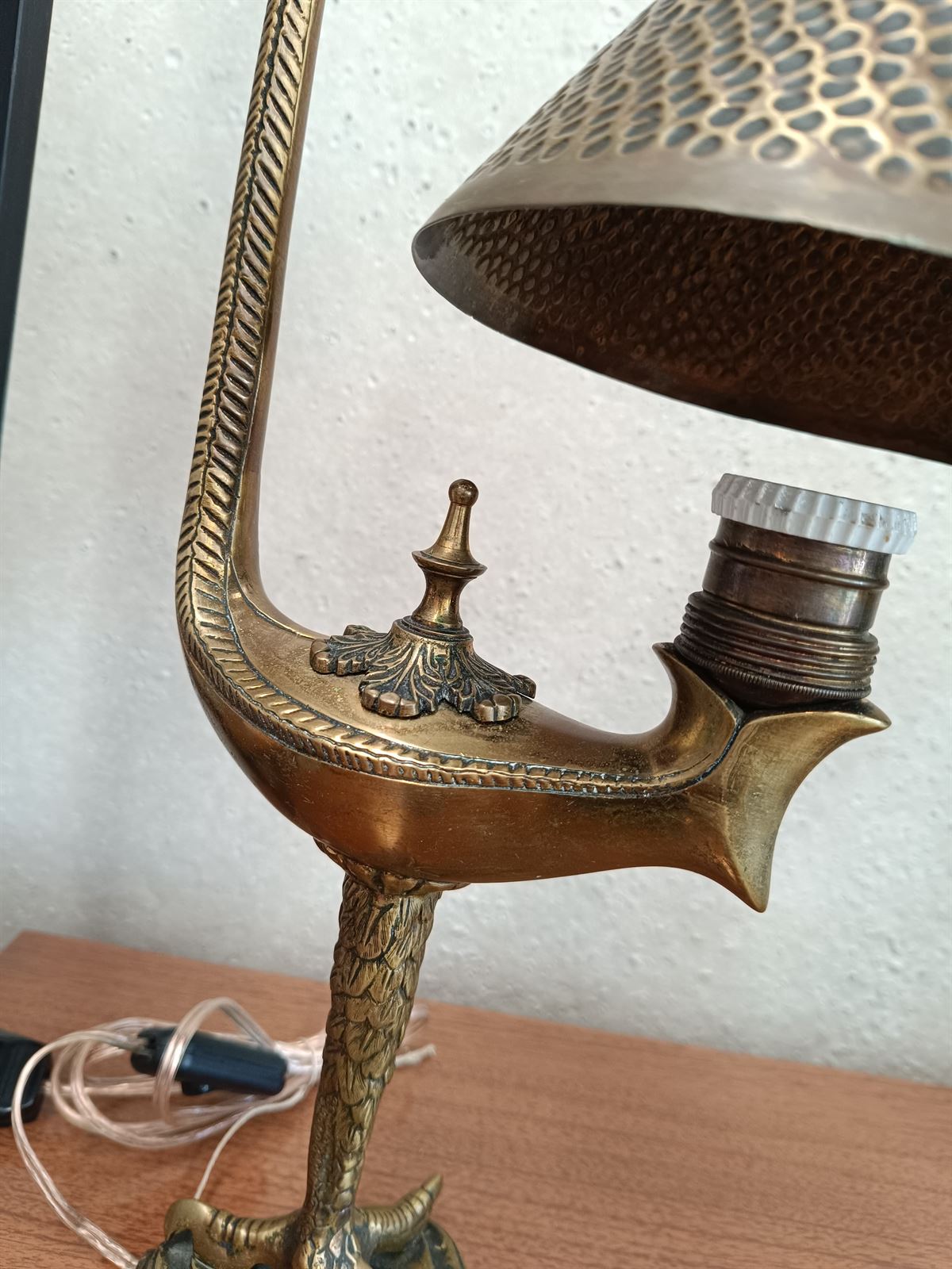 Lámparas de bronce francesas - Imagen 7