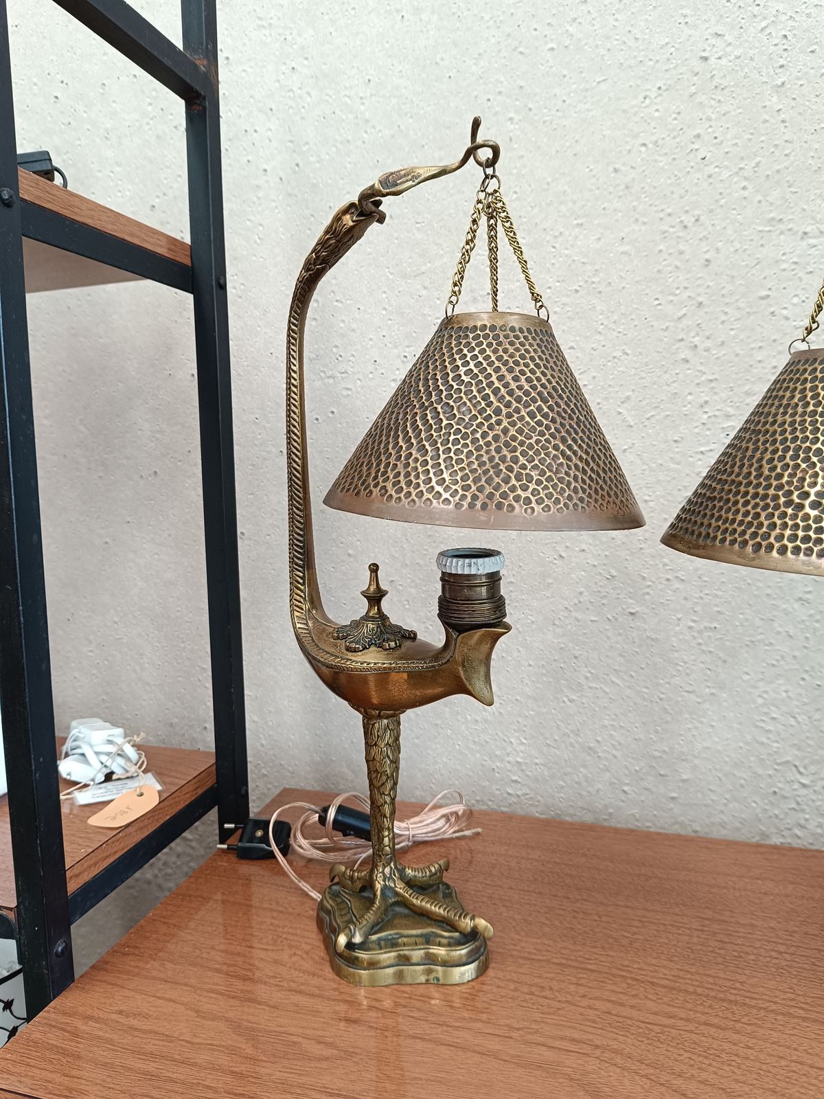 Lámparas de bronce francesas - Imagen 8