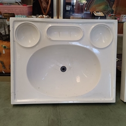 Lavabo antiguo de cerámica - Imagen 2