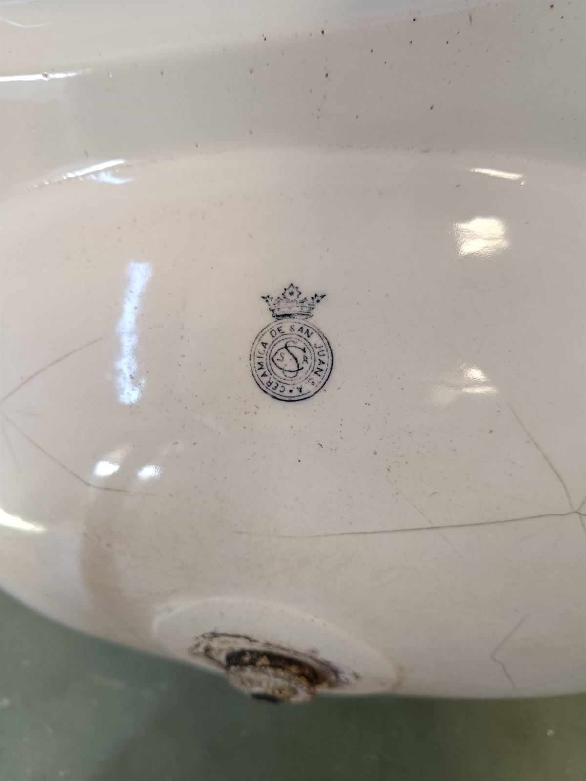 Lavabo antiguo de cerámica - Imagen 10