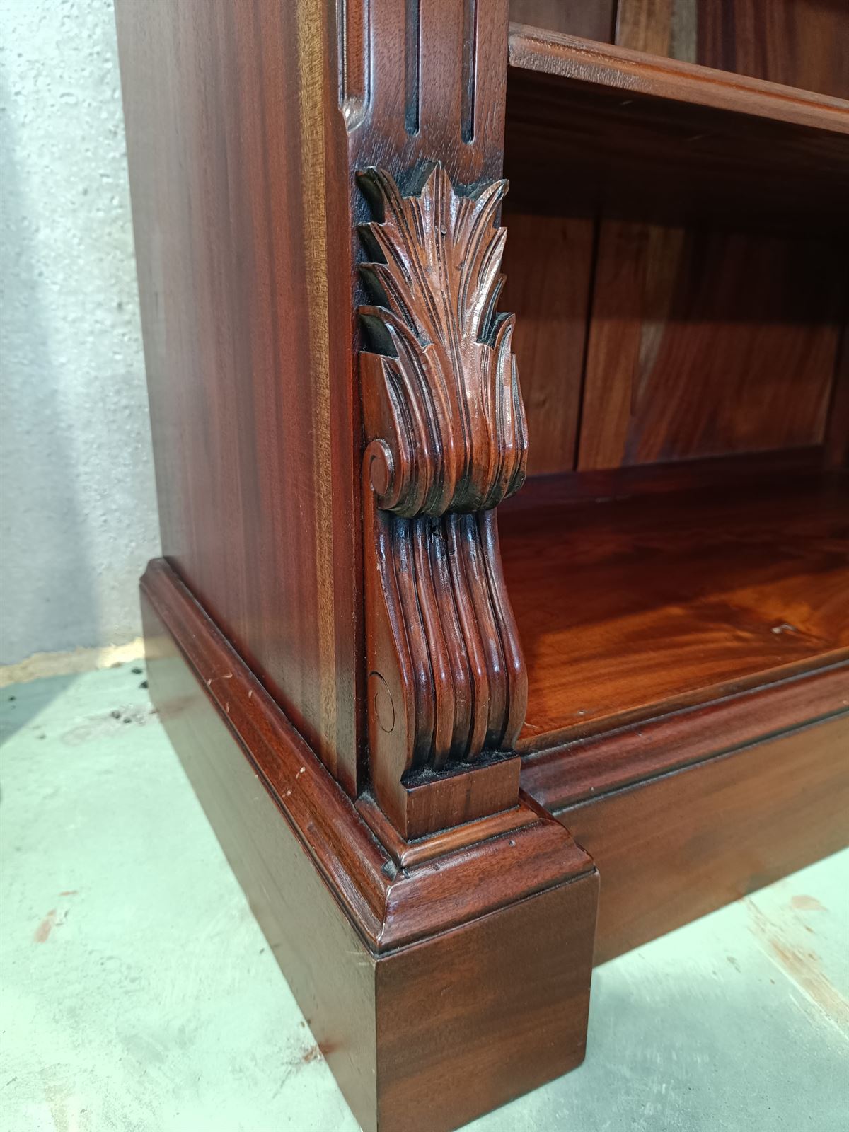 Librería estantería de caoba - Imagen 3