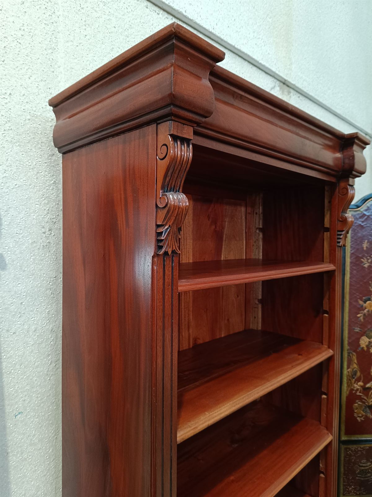 Librería estantería de caoba - Imagen 5